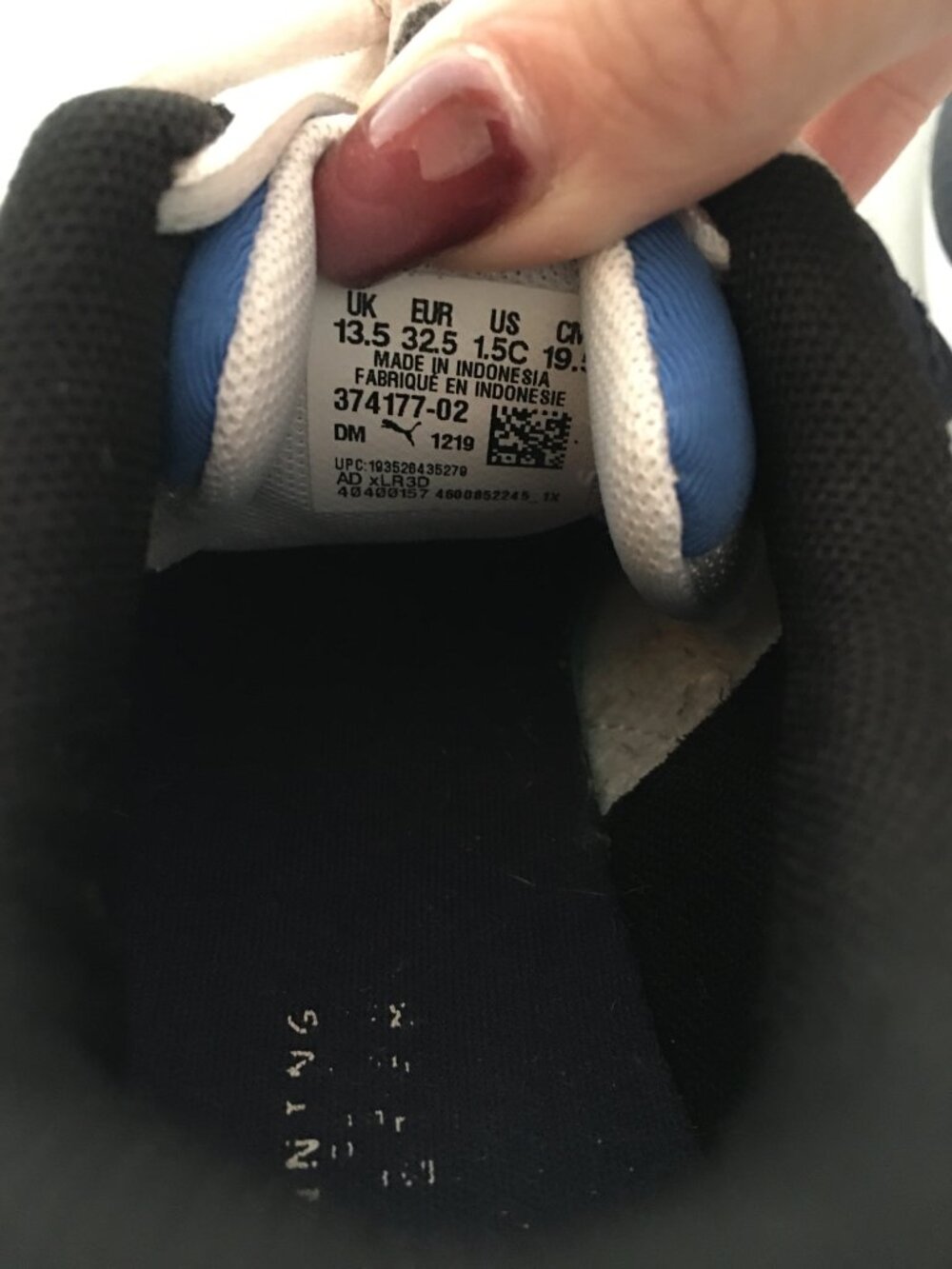 Puma RS-X3 'Palace Blue' sneakers 1.5C - Picture 4 of 4